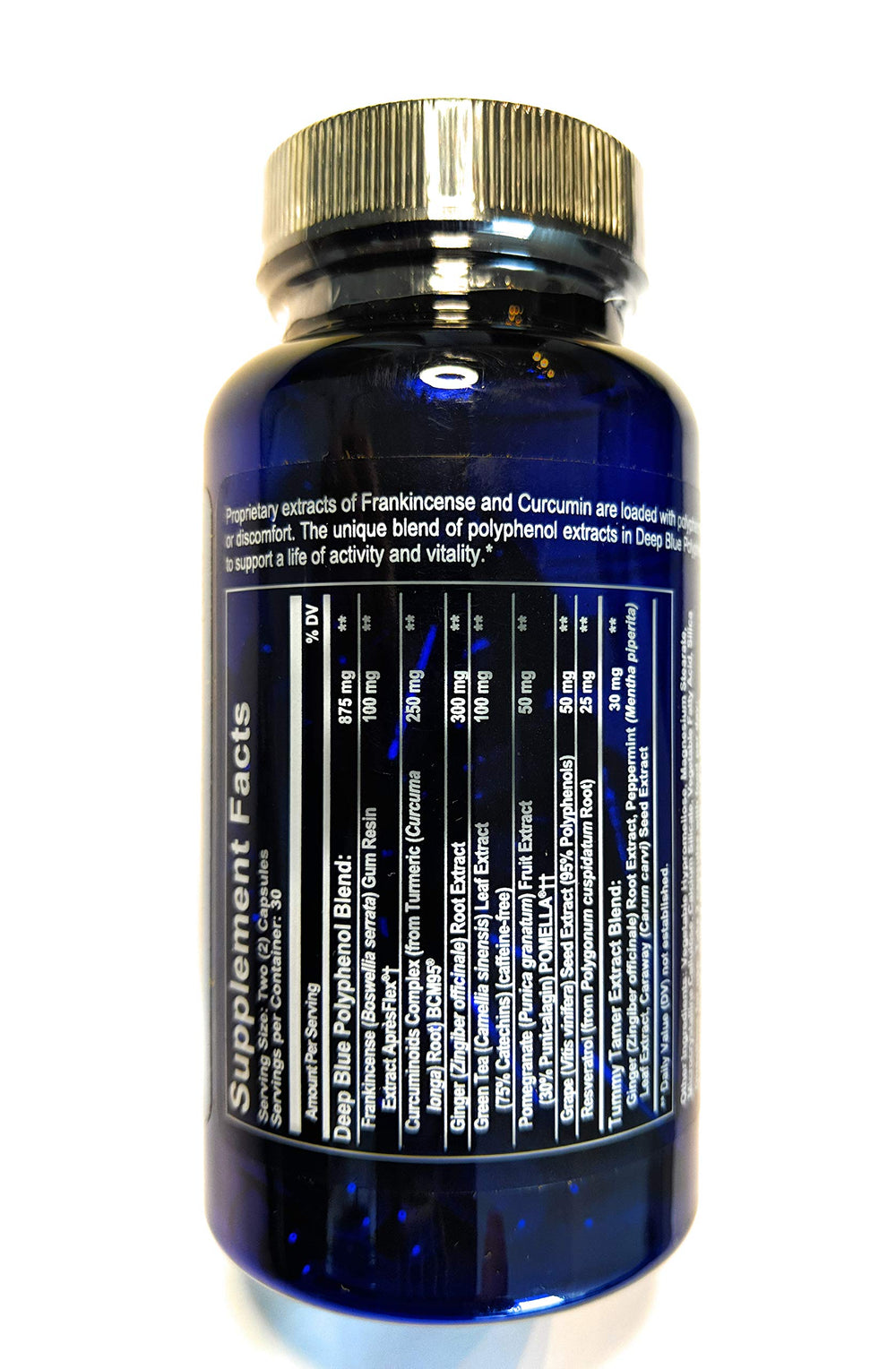 doTERRA Deep Blue Polyphenol Complex capsules ideal for everyday discomfort management