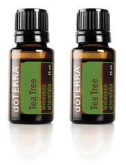 doTERRA Melaleuca essential oil bottle 15ml two-pack (hero image)