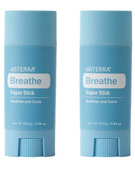 Front view of doTERRA Breathe Vapor Stick 2-pack