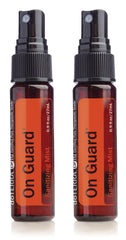 Front view of doTERRA On Guard Sanitizing Mist 27mL 2-Pack