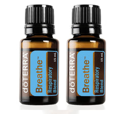 doTERRA Breathe Essential Oil Respiratory Blend 15 ml – Pack of 2
