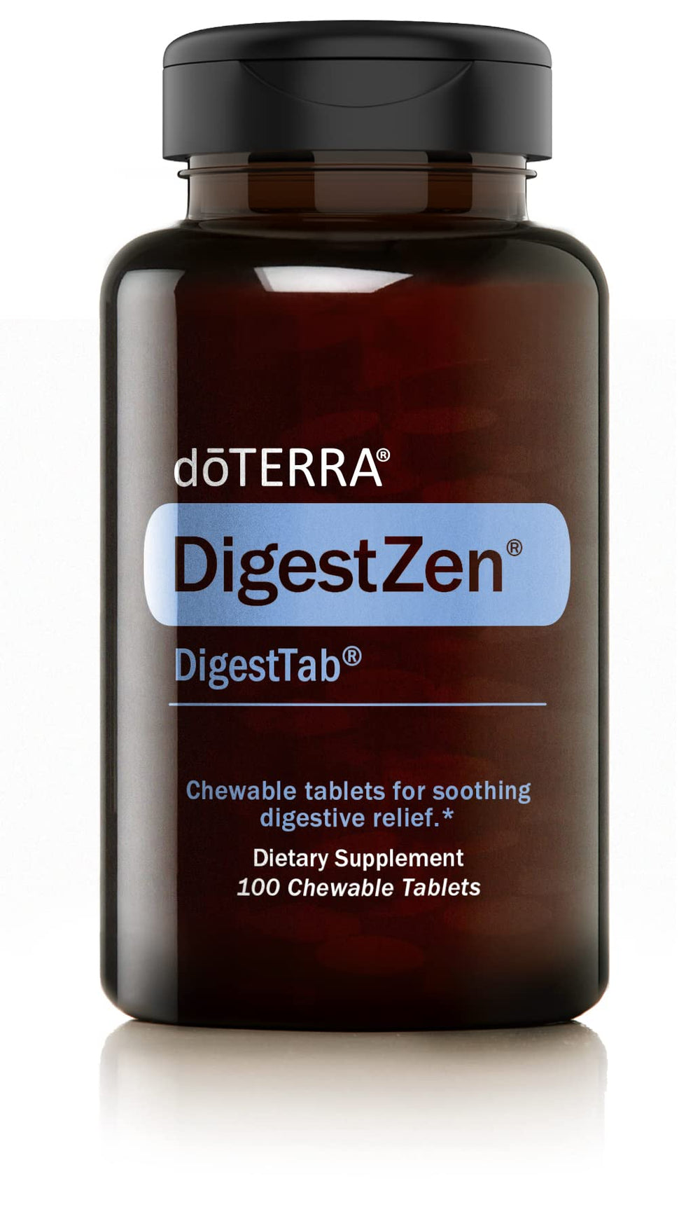 DigestZen DigestTab 100 chewable tablets front view