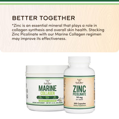 Double Wood Supplements marine collagen packaging