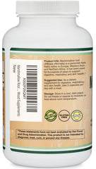 Manufactured in the USA with globally sourced ingredients