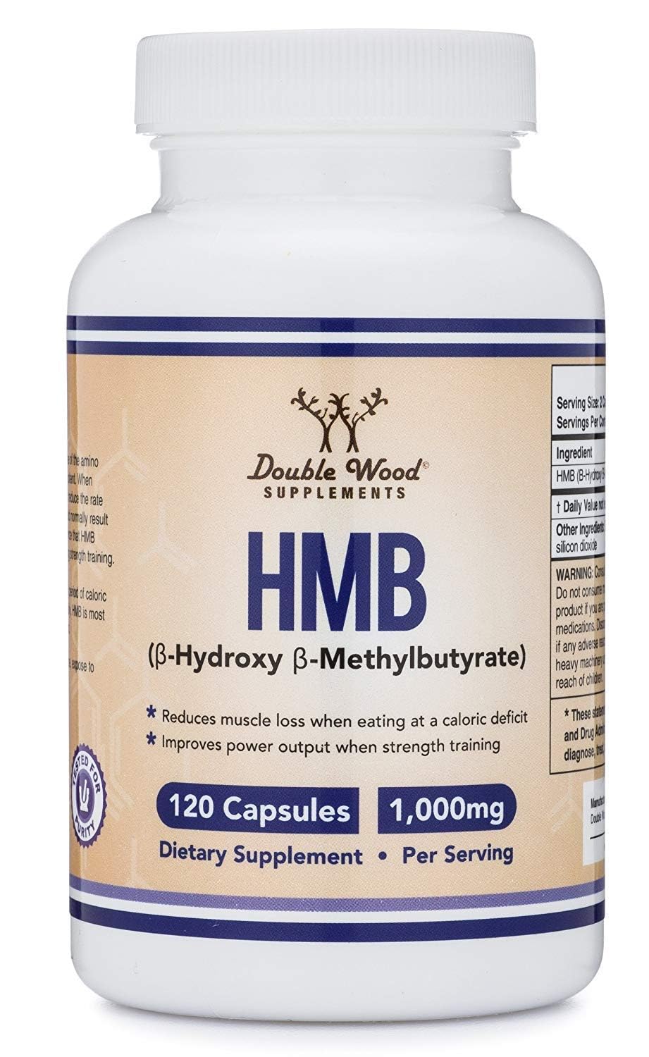 HMB supports training goals when paired with workouts.