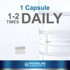 Biotin 8 mg capsules spilling from bottle