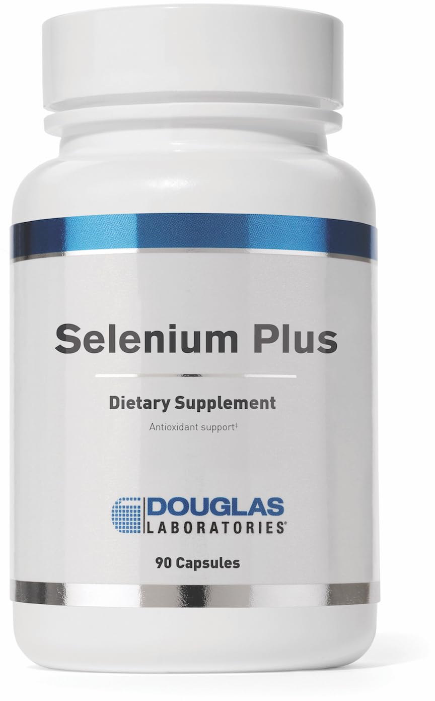 Douglas Laboratories Selenium Plus hero image showing product packaging