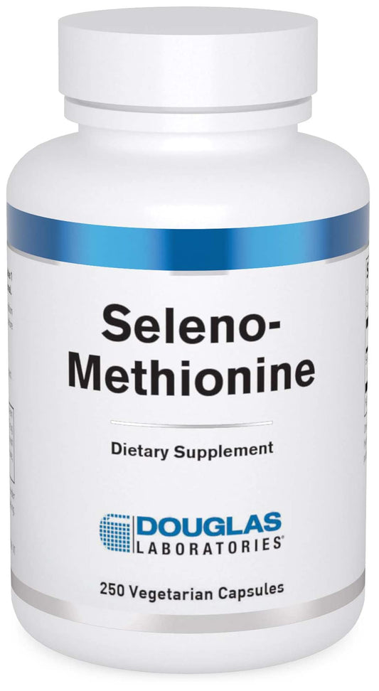 Douglas Laboratories Seleno-Methionine bottle front label