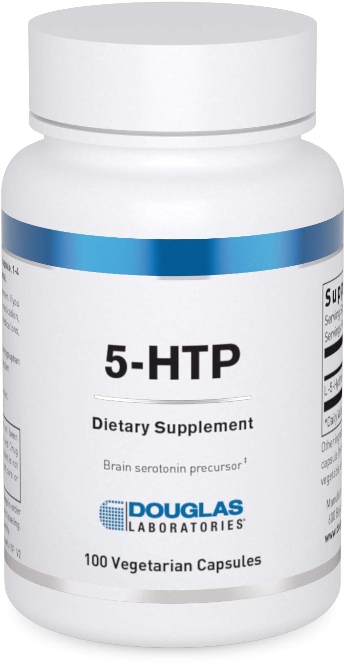 Douglas Laboratories 5-HTP 50 mg bottle label