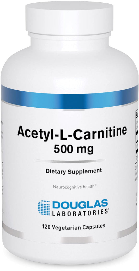 Douglas Laboratories Acetyl L-Carnitine 500 mg bottle with 120 capsules