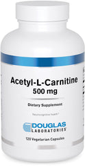Douglas Laboratories Acetyl L-Carnitine 500 mg bottle with 120 capsules