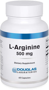 Douglas Laboratories L-Arginine 500 mg 60 capsules bottle