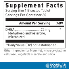 Close-up of micronized DHEA tablets for fast absorption