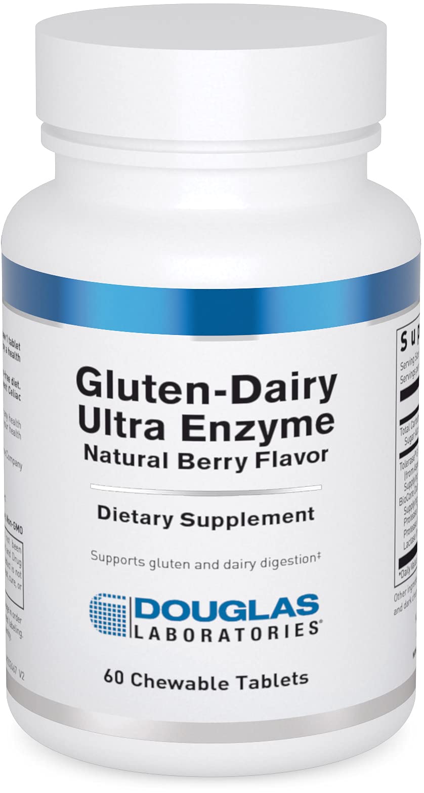 Douglas Laboratories Gluten-Dairy Ultra Enzyme bottle and box
