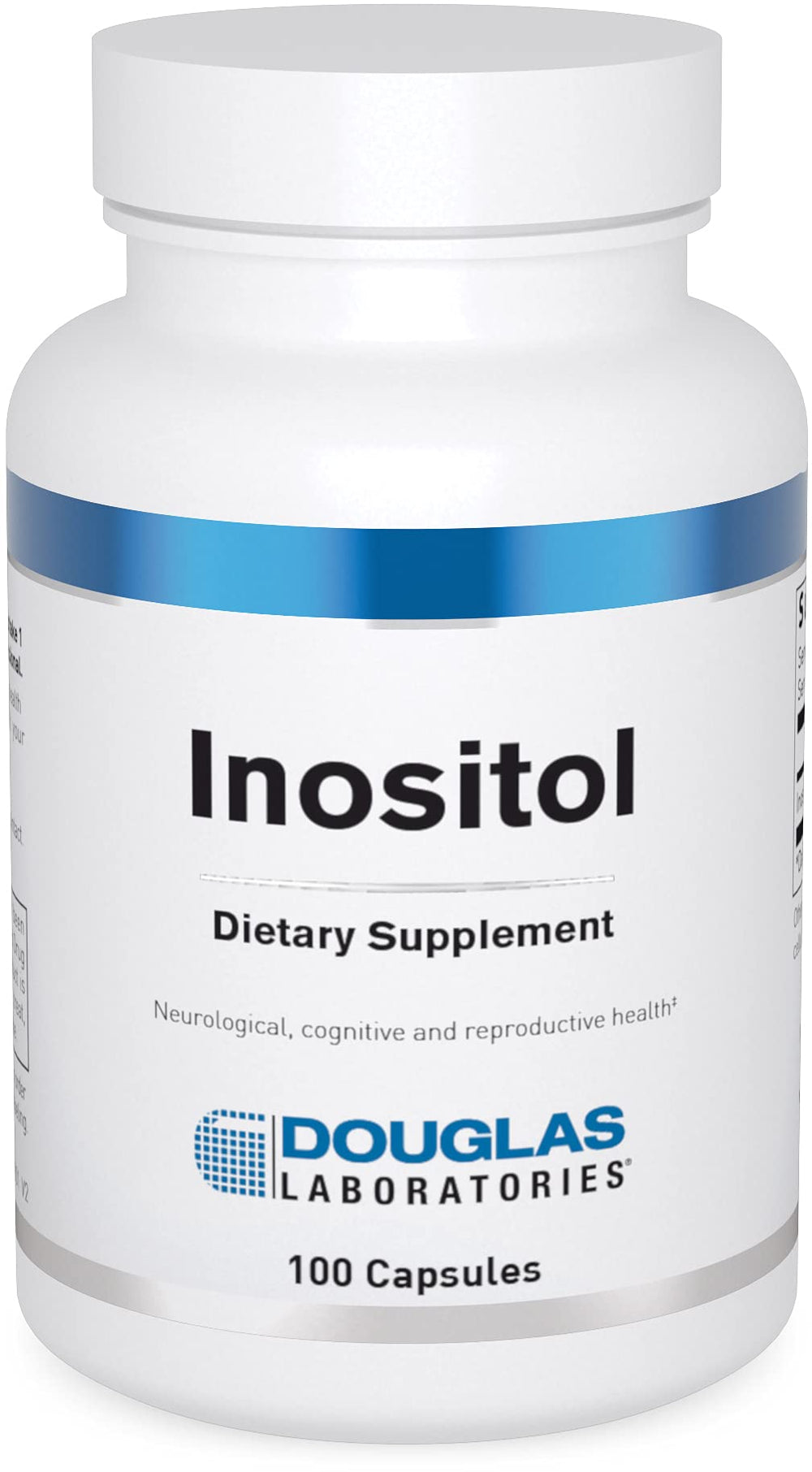 Douglas Laboratories Inositol 650 mg bottle on white background