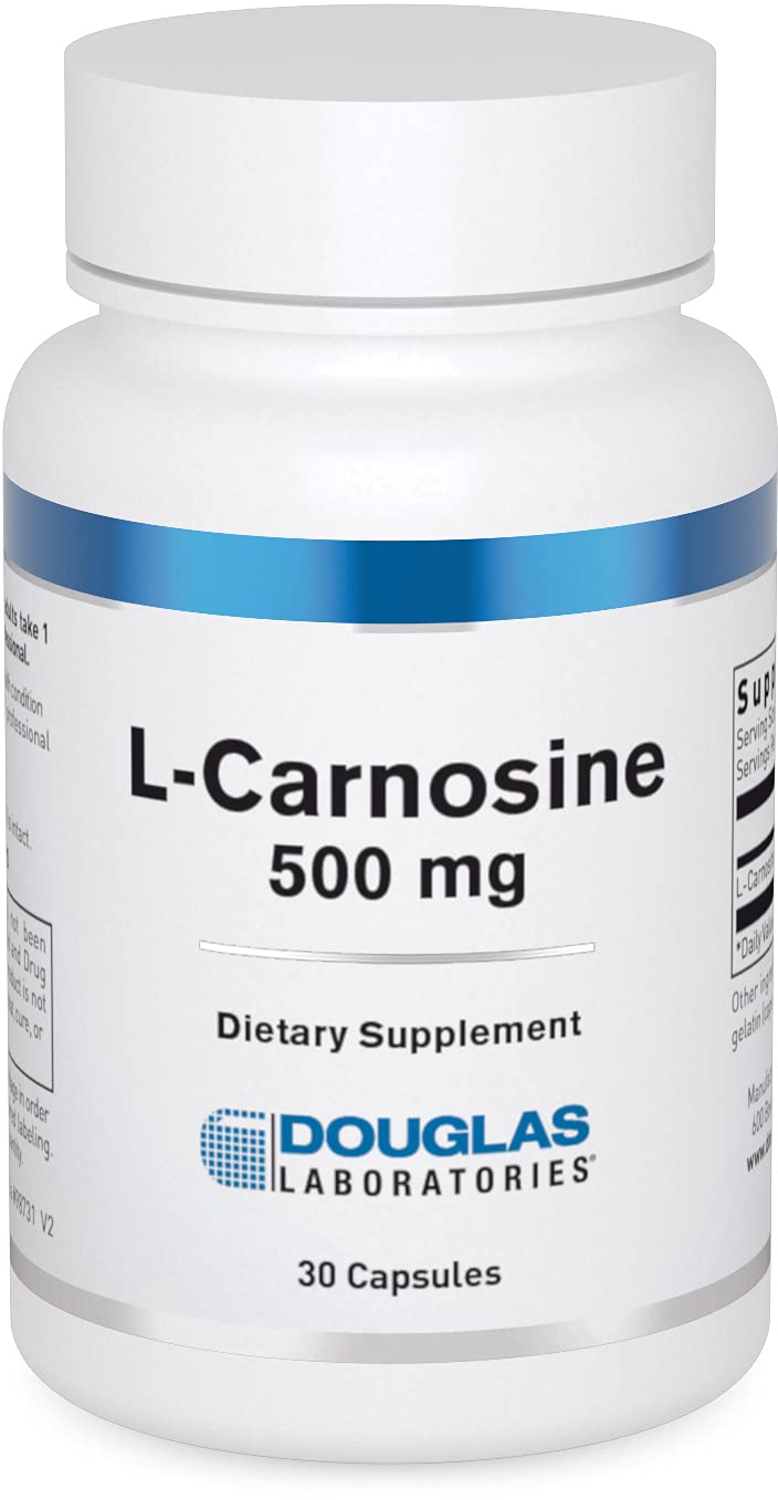 Douglas Laboratories L-Carnosine 500 mg bottle front