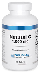 Bottle of Douglas Laboratories Natural C 1000 mg with label