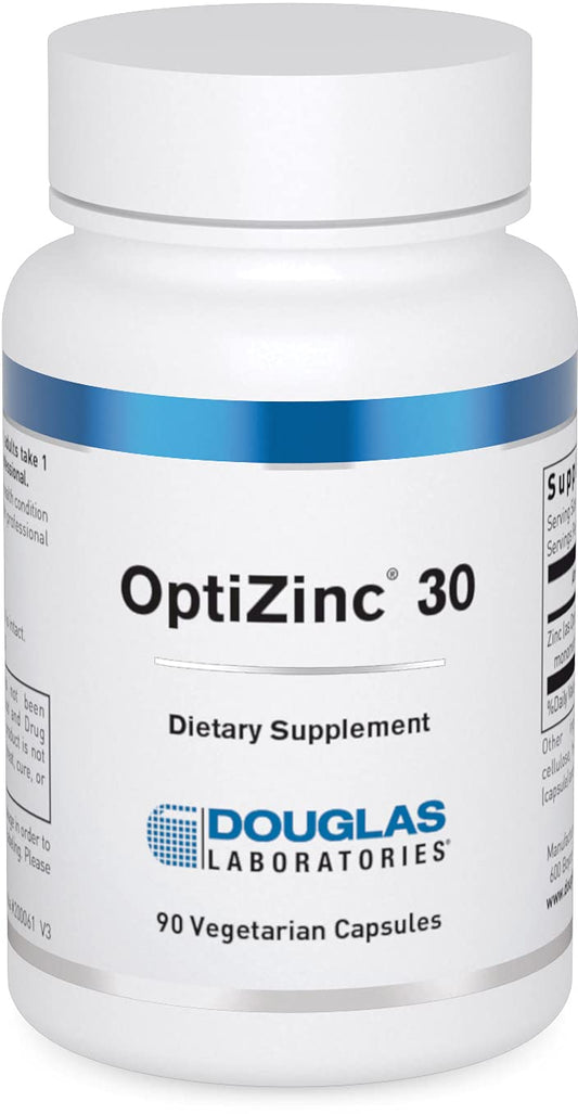Douglas Laboratories Opti Zinc 30 mg label