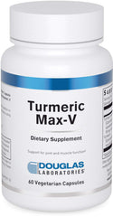 Front view of Douglas Laboratories Turmeric Max-V 60-Caps bottle