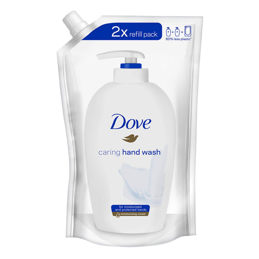Dove Original hand wash refill 500ml bottle ready to refill your pump for gentle cleansing