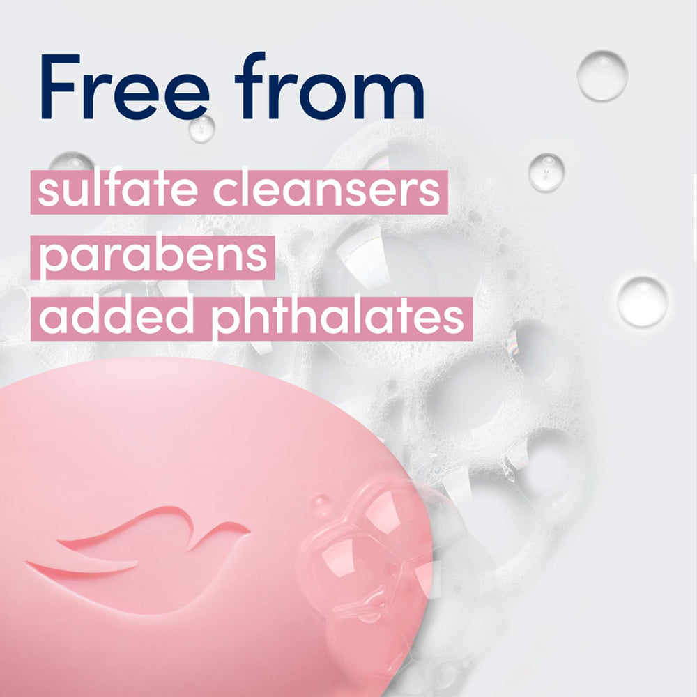 Dove cruelty-free packaging emphasizes humane, responsible beauty choices