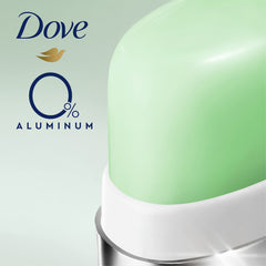 Dove aluminum-free formula with glycerin keeps underarms smooth.