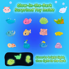 DOVIPE glow-in-the-dark ocean toy bath bomb creates magical evenings