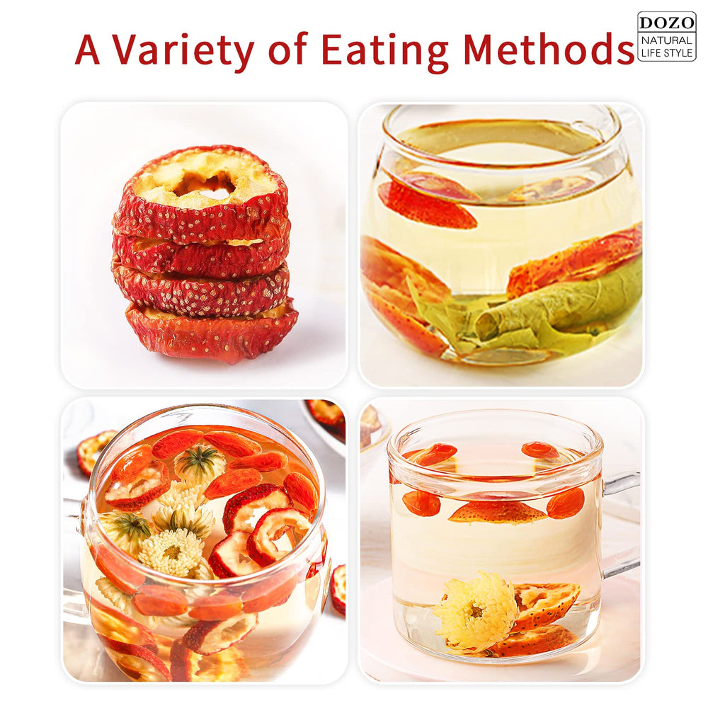 DOZO hawthorn product packaging with jar and label