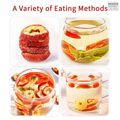DOZO hawthorn product packaging with jar and label