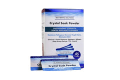45-pack count of Powder Crystal Soak Cleanser for on-the-go cleaning