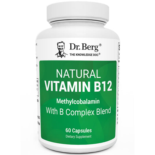 Dr. Berg B12 1000 mcg methylcobalamin 60 capsules hero image
