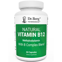 Dr. Berg B12 1000 mcg methylcobalamin 60 capsules hero image