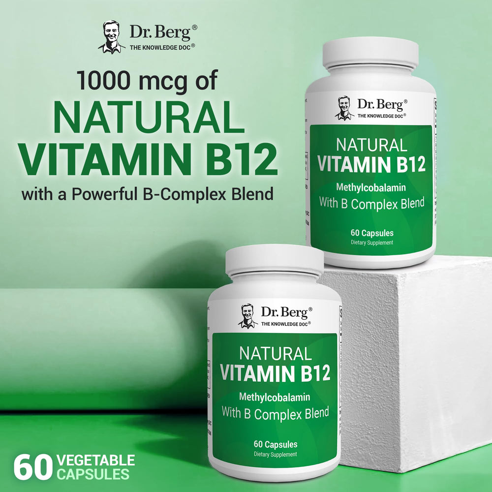 Nerve and brain health support provided by methylcobalamin B12