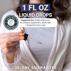 Gluten-free, non-GMO vitamin D3 K2 liquid drops