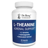 Front view of Dr. Berg L-Theanine 200mg bottle