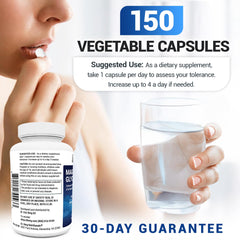 Stress relief and nerve support illustration with capsules