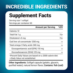 Ingredient panel close-up of the formulation