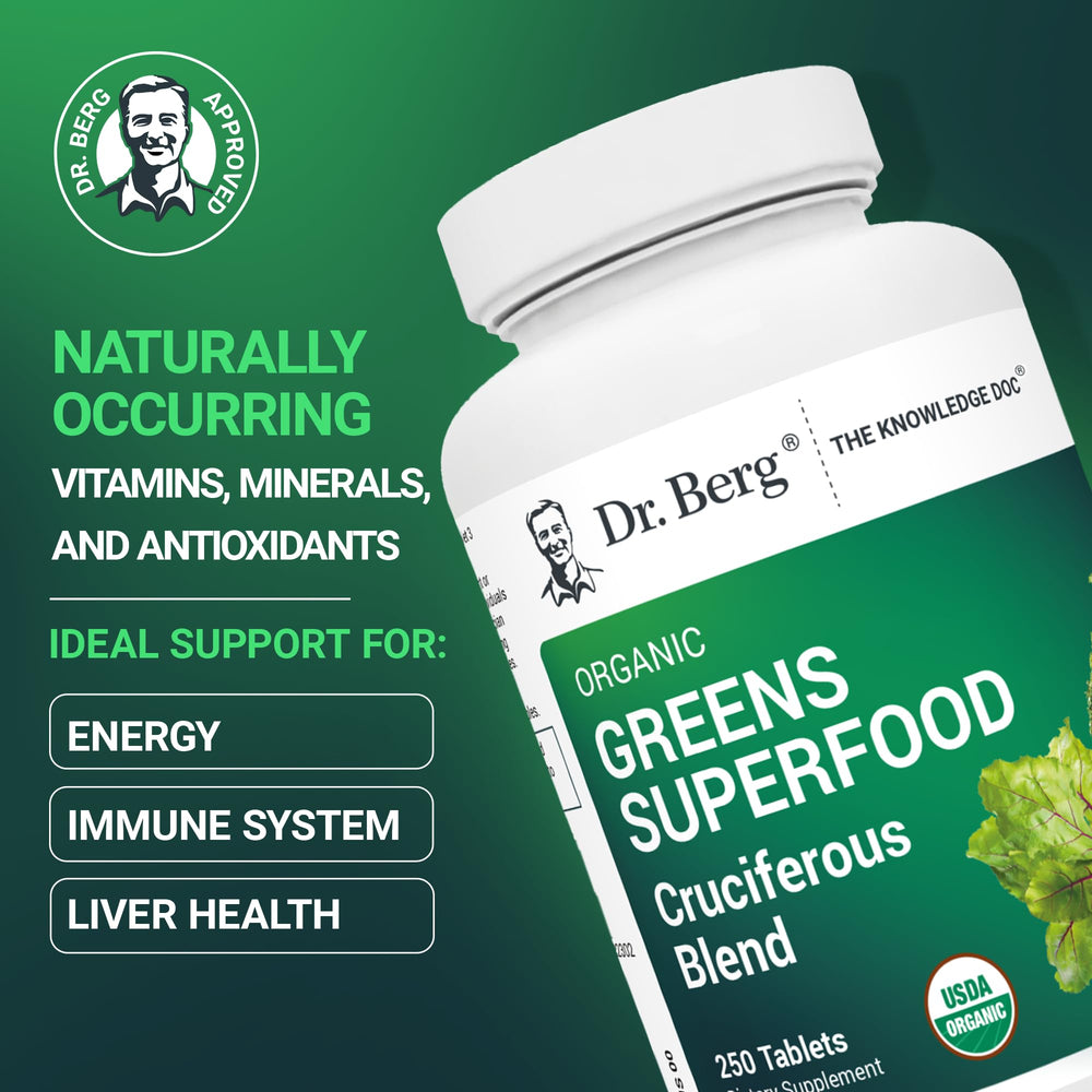 Close-up of the 11 phytonutrient ingredients in the blend
