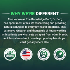 Dr. Berg's Greens Superfood packaging