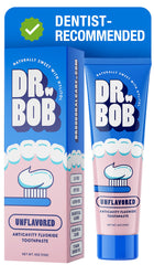 Dr. Bob Kids Toothpaste Unflavored packaging USA 4oz