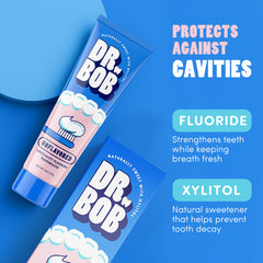 SLS-free gluten-free dyes-free toothpaste