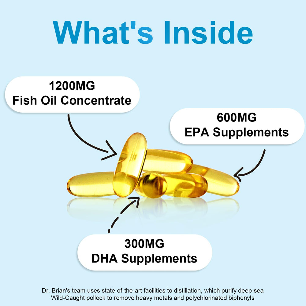 Back label showing 180 softgels count
