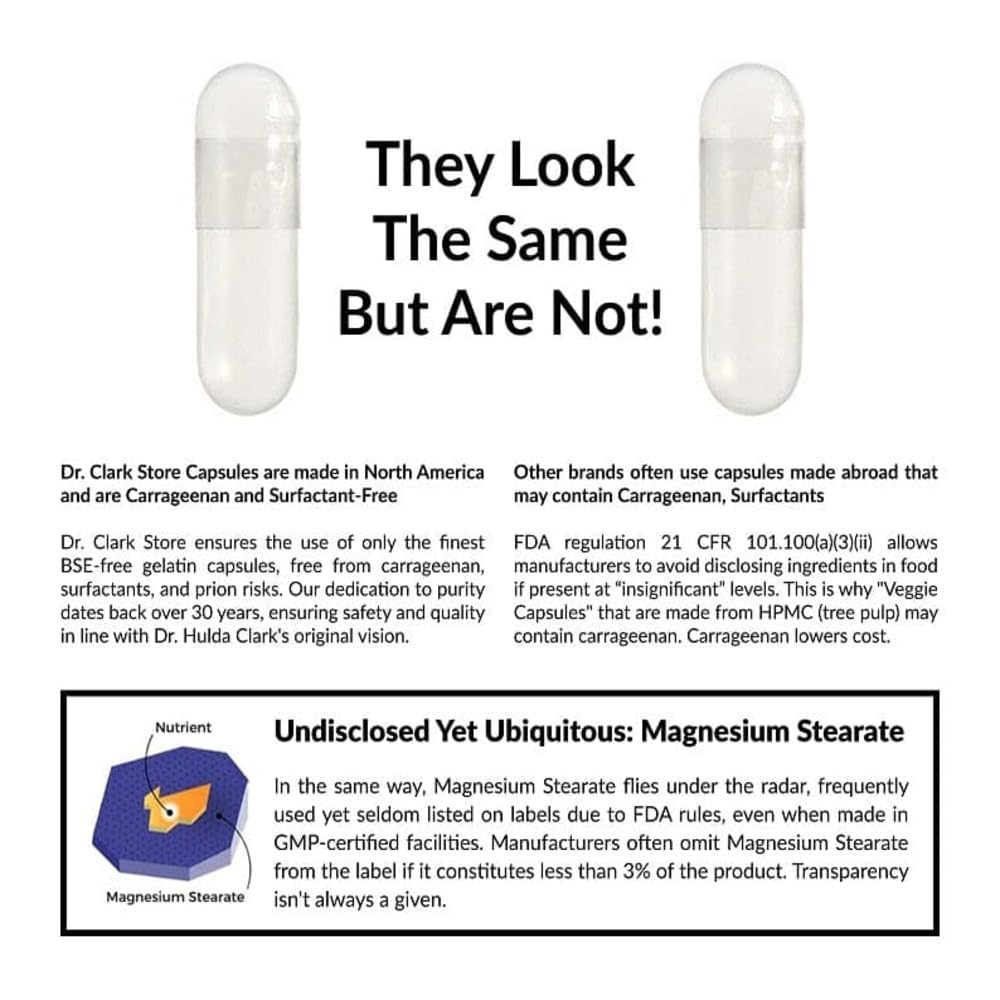 Bottle packaging with 100 capsules per bottle