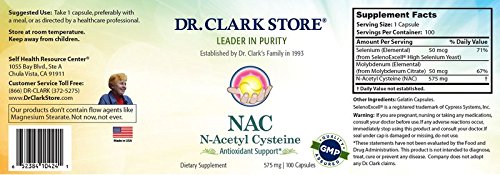 Suggested daily use for NAC supplement