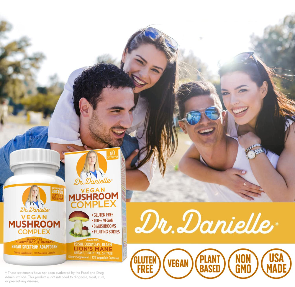 Lion's Mane, Cordyceps and Reishi mushrooms for cognitive and memory support