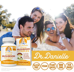 Lion's Mane, Cordyceps and Reishi mushrooms for cognitive and memory support