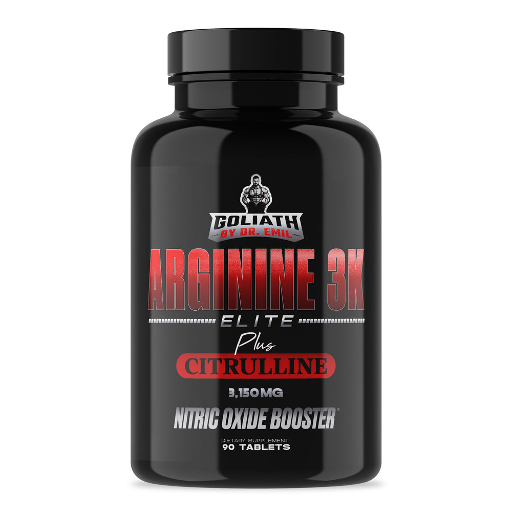 Dr. Emil Elite L-Arginine 3150mg bottle front view