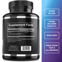 AAKG and Arginine HCl blend for nitric oxide support