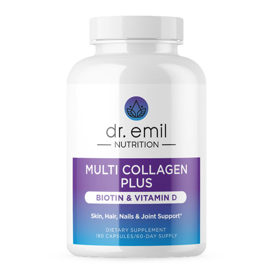 Dr. Emil Nutrition Multi Collagen Peptides with Biotin and Vitamin D – 60 servings hero image
