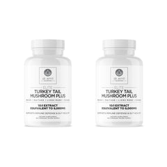 Product front view: DR. EMIL Nutrition Elite Turkey Tail Mushroom Plus Twin Pack